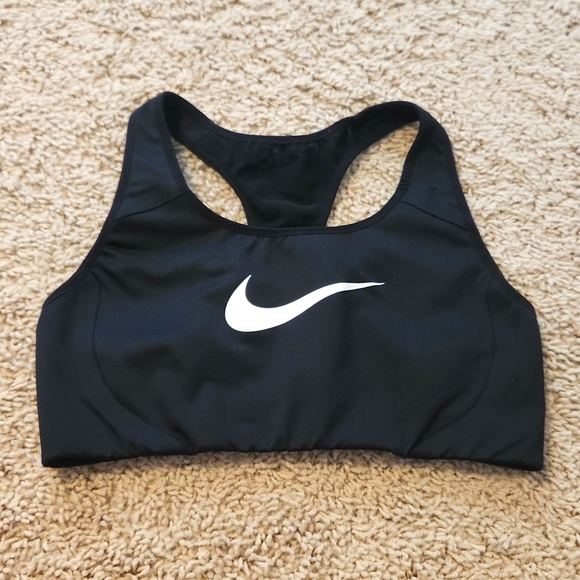 Nike Other - Nike Black Medium Support Sports Bra Size Small